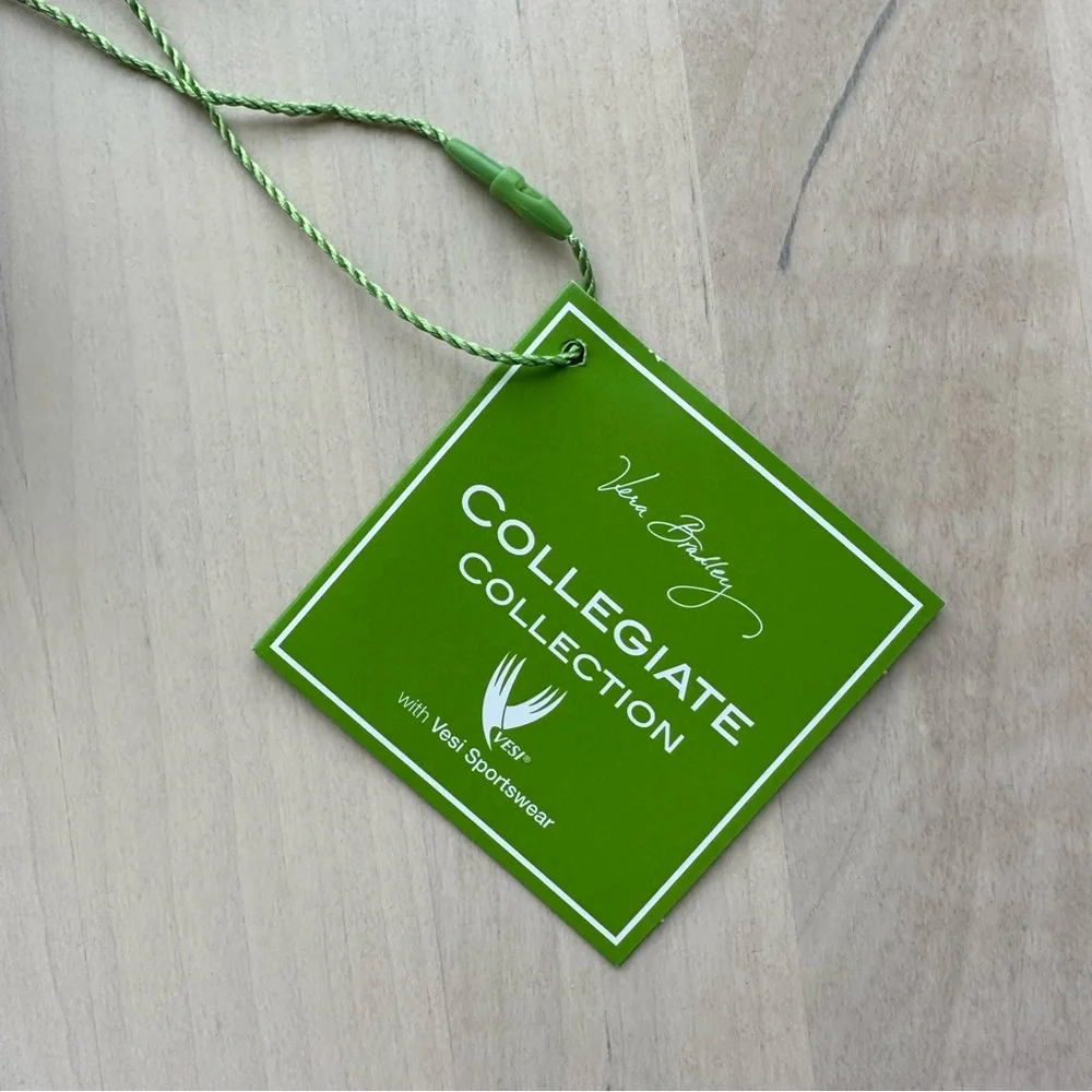 New Vera Bradley University of Virginia UVA Front Zip Wristlet - Picture 3 of 13